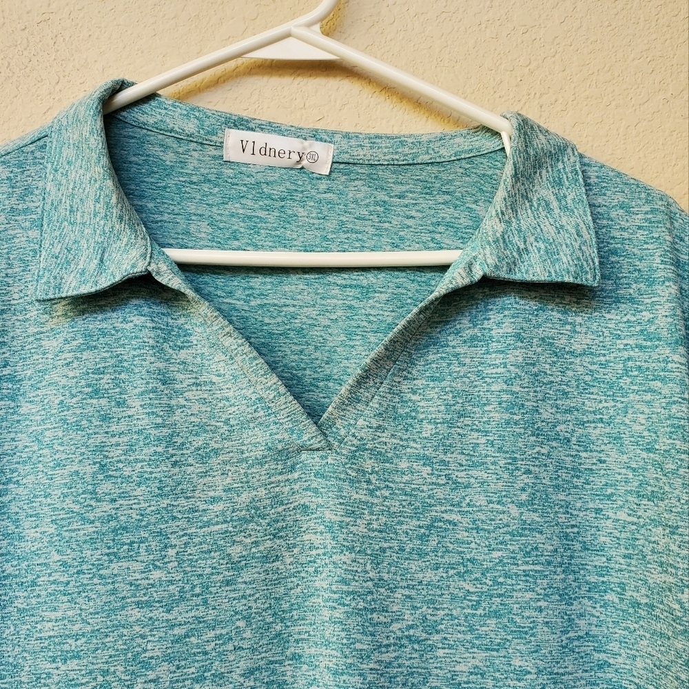 Vldnery Ladies Golf Shirt. Size 3x - Picture 2 of 5